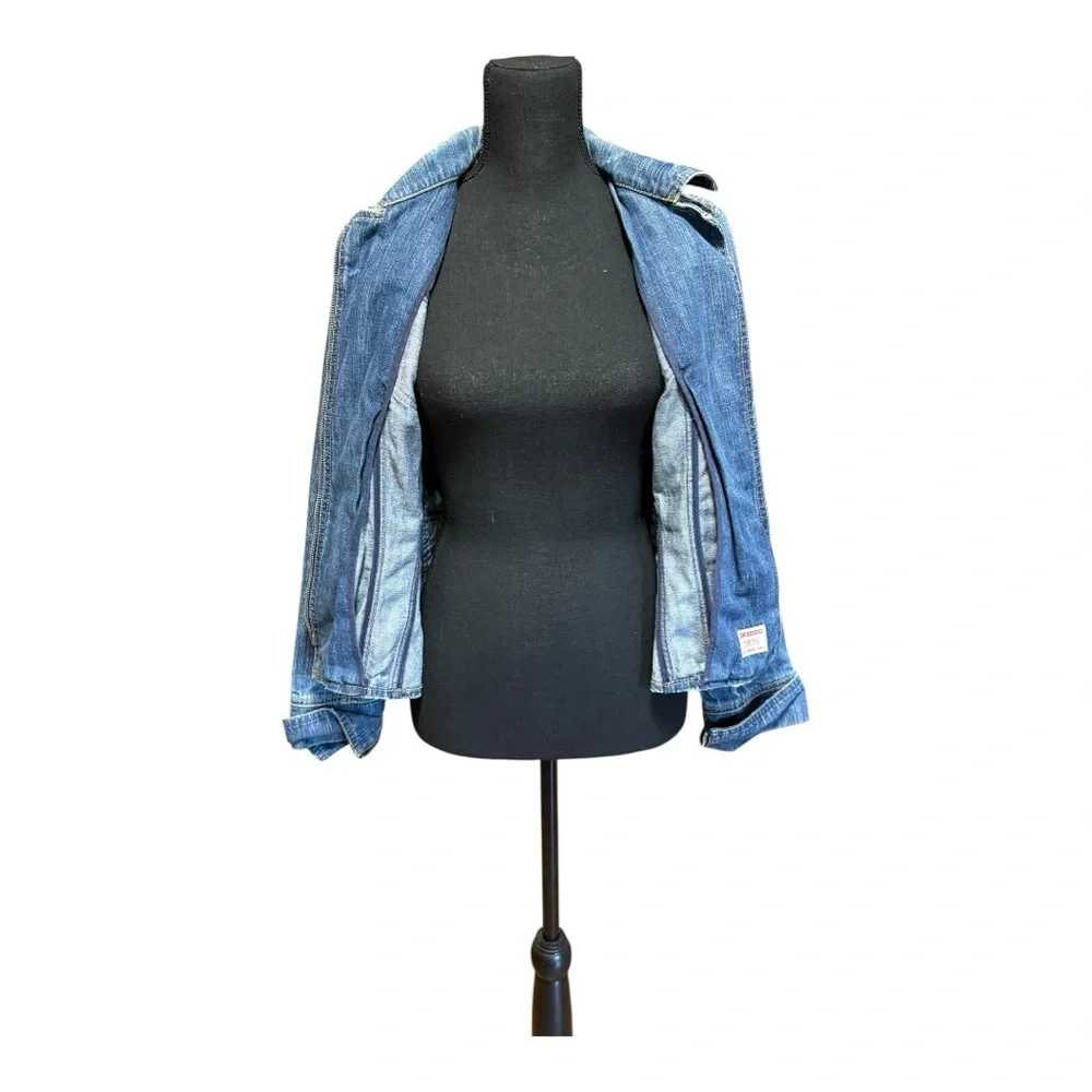 Armani Jeans Indigo Denim Jacket Series 002. - Picture 5 of 11